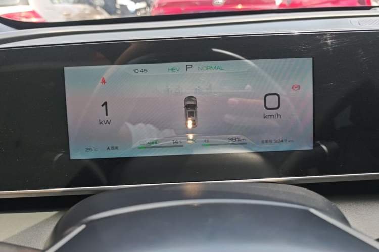 Used BYD Qin L 2024 DM-i 80KM Beyond Model Instrument Cluster