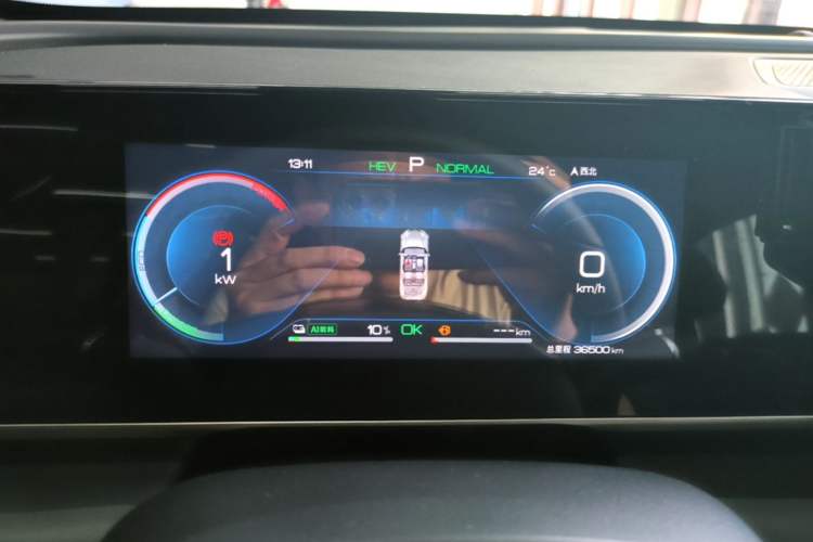 Used BYD Qin L 2024 DM-i 80KM Beyond Model Instrument Cluster