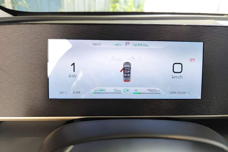 Used BYD Qin L 2024 DM-i 80KM Beyond Model Instrument Cluster