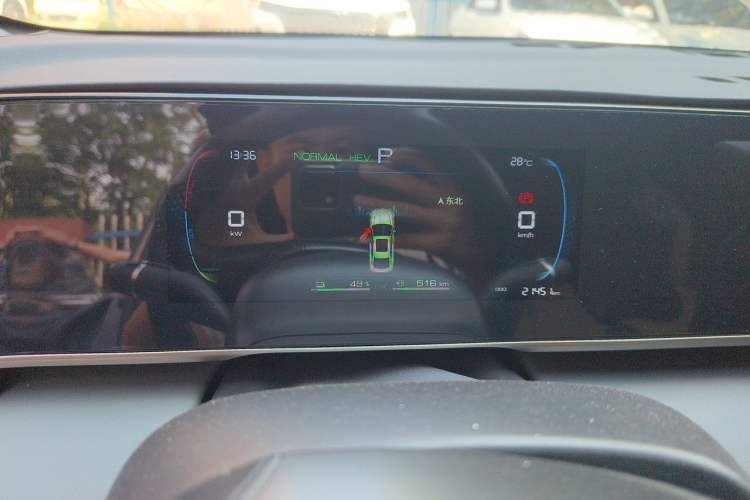 Used BYD Qin L 2024 DM-i 80KM Leading Model Instrument Cluster