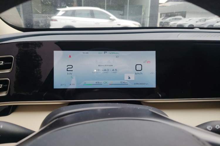 Used BYD Qin L 2024 DM-i 120KM Beyond Model Instrument Cluster