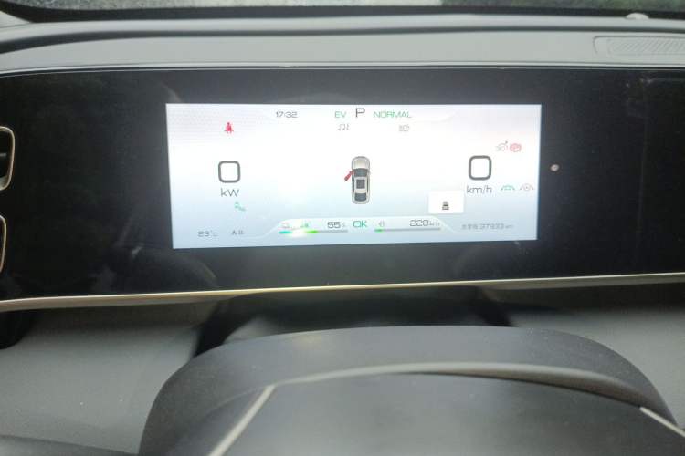 Used BYD Qin L 2024 DM-i 120KM Beyond Model Instrument Cluster