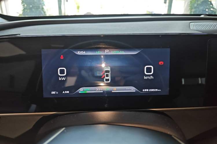 Used BYD Qin L 2024 DM-i 120KM Leading Model Instrument Cluster