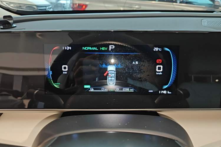Used BYD Qin L 2024 DM-i 80KM Leading Model Instrument Cluster