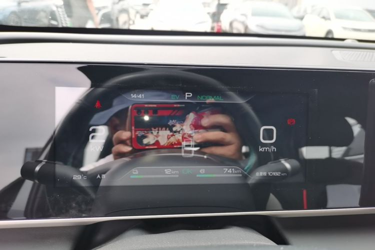 Used BYD Qin L 2024 DM-i 120KM Leading Model Instrument Cluster