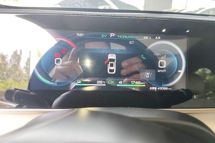 Used BYD Qin L 2024 DM-i 120KM Beyond Model Instrument Cluster
