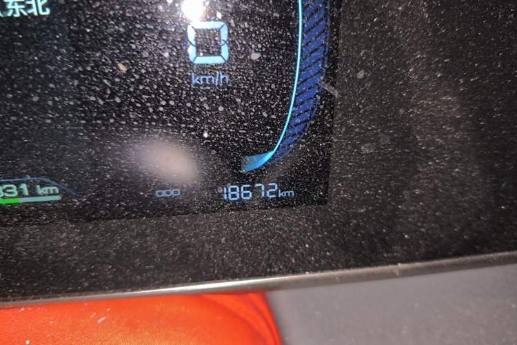 Used BYD Qin L 2024 DM-i 80KM Leading Model Odometer Close Up