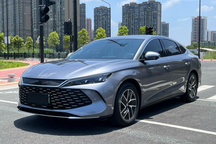 Used BYD Qin L 2024 DM-i 120KM Leading Model Guazi used car, China used car export, Used car for sale, Used BYD cars, Cheapest cars for sale