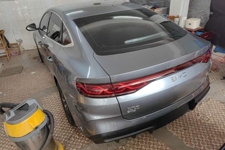Used BYD Qin L 2024 DM-i 80KM Beyond Model Rear Left 45 Deg