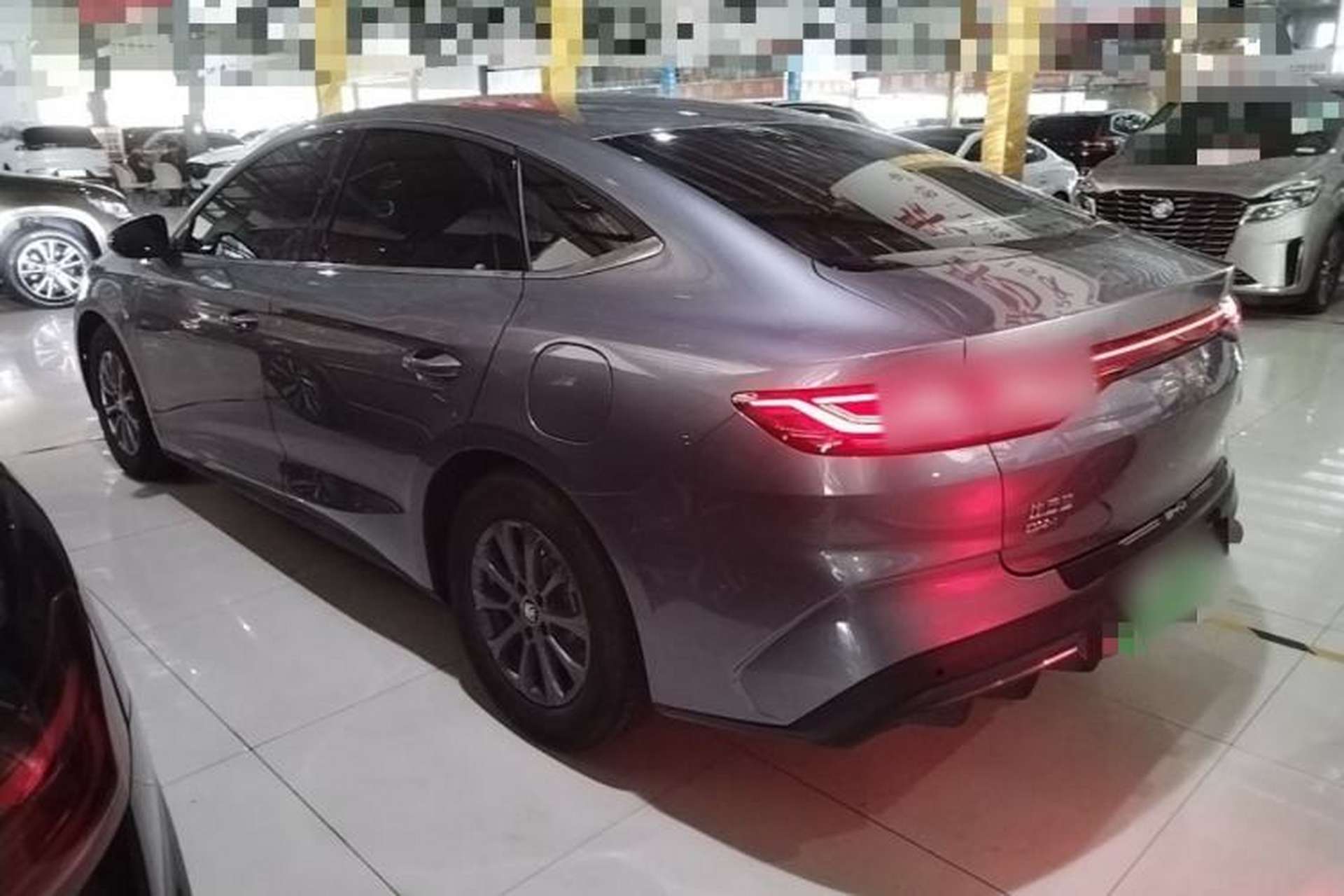 Used BYD Qin L 2024 DM-i 80KM Leading Model Rear Left 45 Deg