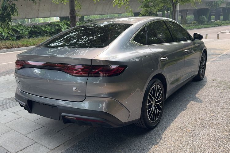 Used BYD Qin L 2024 DM-i 120KM Excellence Model Rear Right 45 Deg