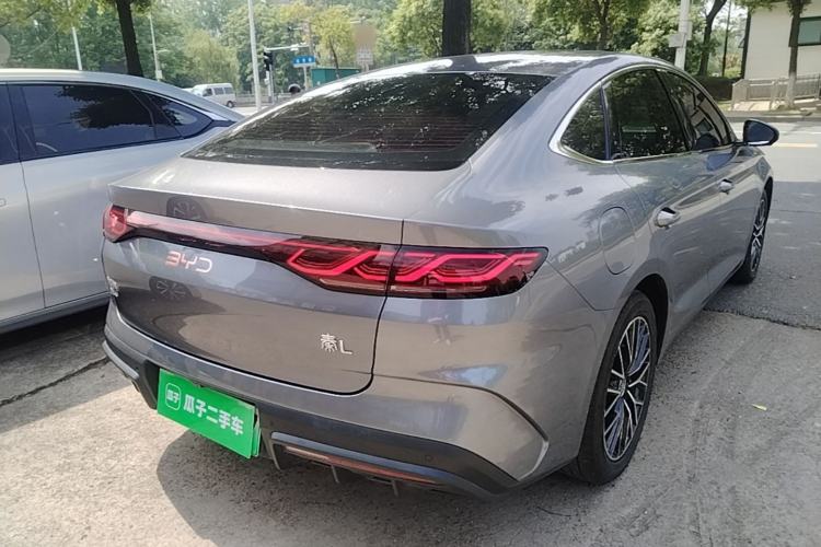 Used BYD Qin L 2024 DM-i 120KM Excellence Model Rear Right 45 Deg