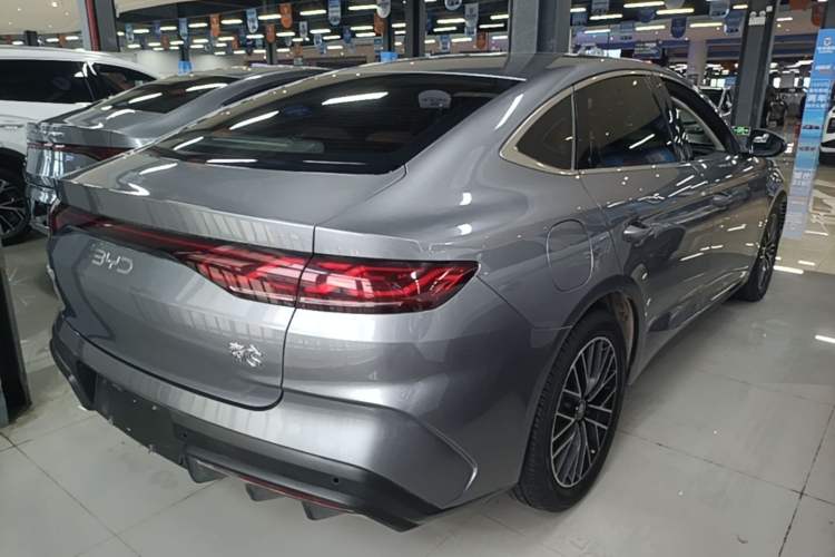 Used BYD Qin L 2024 DM-i 120KM Excellence Model Rear Right 45 Deg