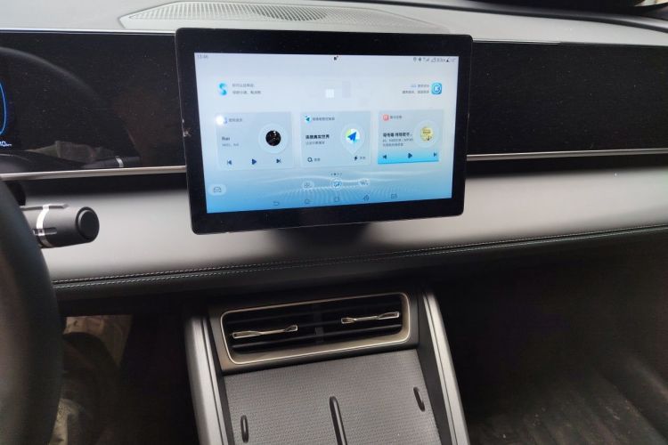 Used BYD Qin L 2024 DM-i 80KM Leading Model Audio And AC Panel