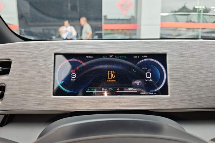 Used BYD Qin L 2024 DM-i 120KM Beyond Model Instrument Cluster