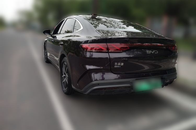 Used BYD Qin L 2024 DM-i 80KM Beyond Model Rear Left 45 Deg