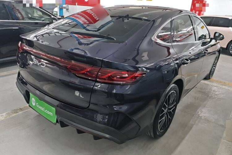 Used BYD Qin L 2024 DM-i 120KM Excellence Model Rear Right 45 Deg