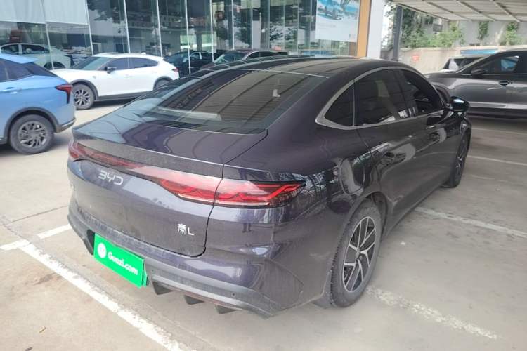 Used BYD Qin L 2024 DM-i 80KM Beyond Model Rear Right 45 Deg