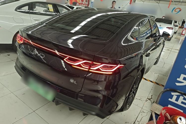 Used BYD Qin L 2024 DM-i 120KM Excellence Model Rear Right 45 Deg