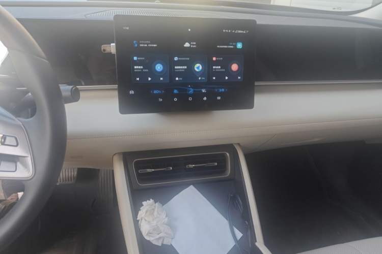Used BYD Qin L 2024 DM-i 80KM Leading Model Audio And AC Panel
