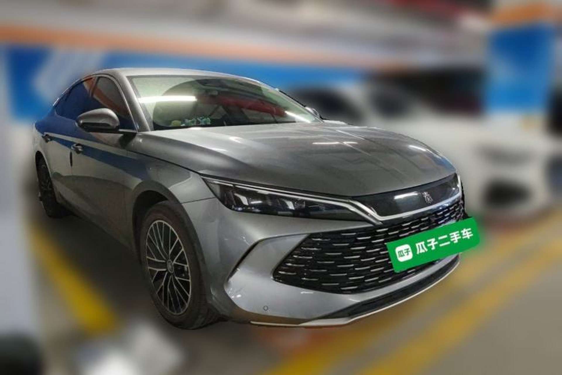 Used BYD Qin L 2024 DM-i 120KM Excellence Model Front Right 45 Deg