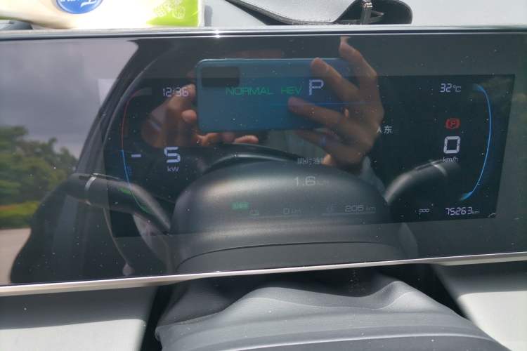 Used BYD Qin L 2024 DM-i 80KM Leading Model Instrument Cluster