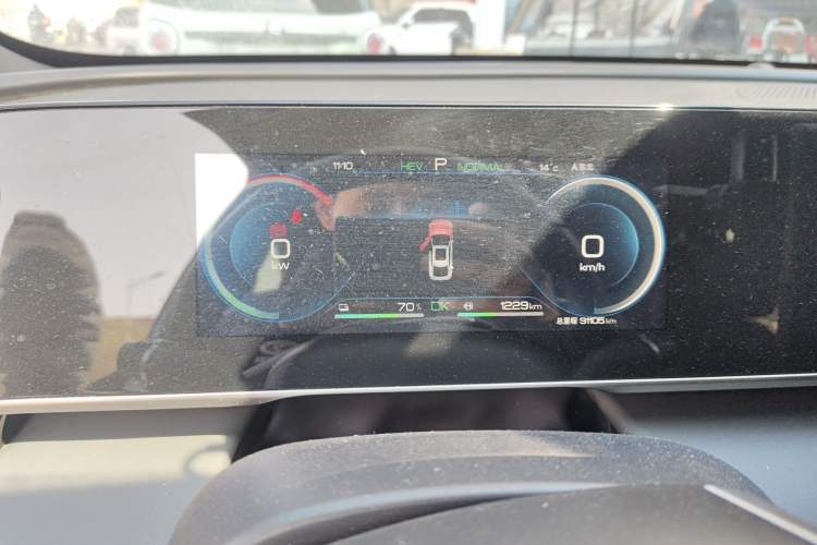 Used BYD Qin L 2024 DM-i 80KM Beyond Model Instrument Cluster