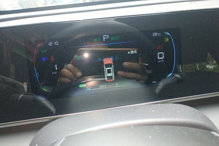 Used BYD Qin L 2024 DM-i 80KM Leading Model Instrument Cluster