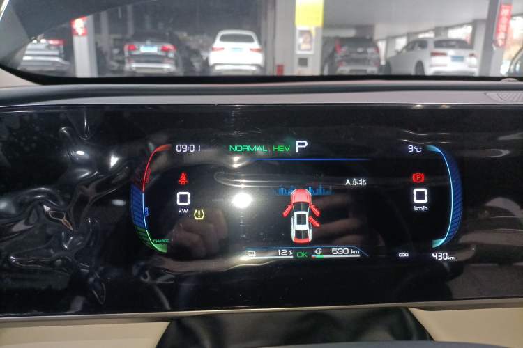 Used BYD Qin L 2024 DM-i 80KM Leading Model Instrument Cluster