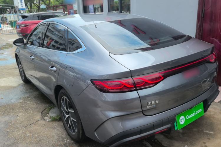 Used BYD Qin L 2024 DM-i 80KM Beyond Model Rear Left 45 Deg