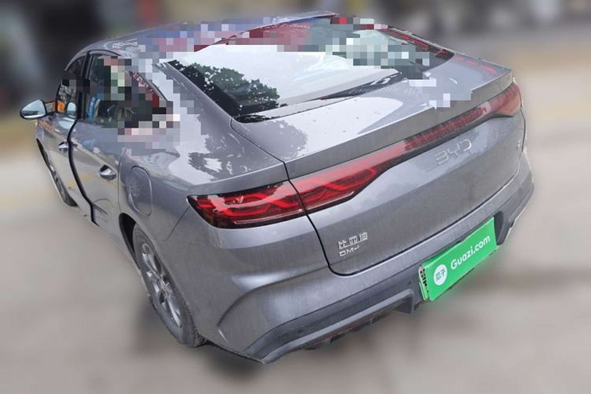 Used BYD Qin L 2024 DM-i 80KM Leading Model Rear Left 45 Deg