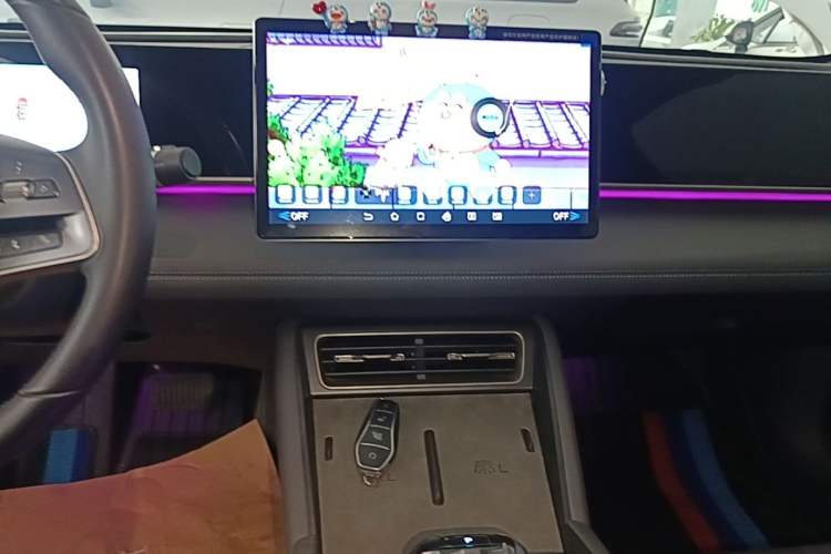 Used BYD Qin L 2024 DM-i 120KM Leading Model Audio And AC Panel