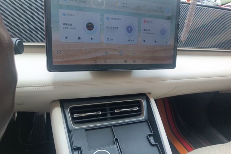 Used BYD Qin L 2024 DM-i 80KM Beyond Model Audio And AC Panel