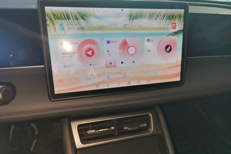 Used BYD Qin L 2024 DM-i 80KM Beyond Model Audio And AC Panel