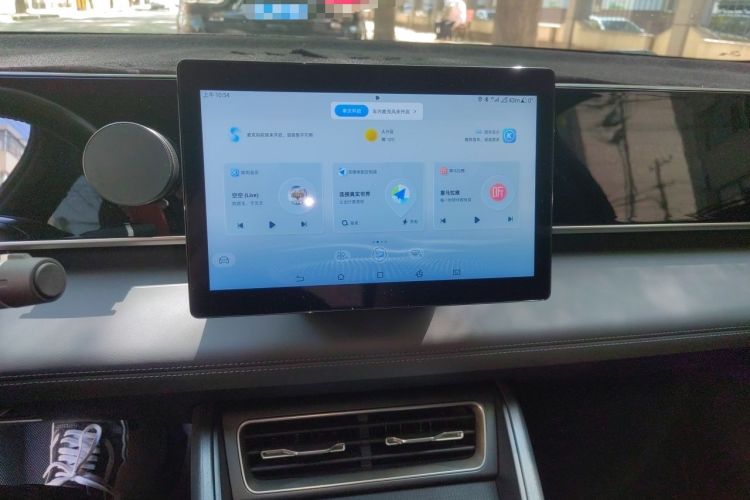 Used BYD Qin L 2024 DM-i 80KM Leading Model Audio And AC Panel
