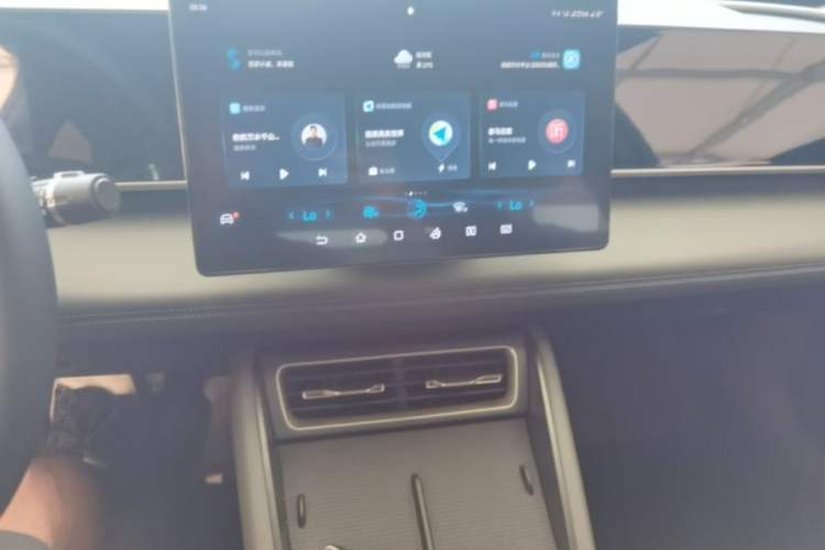 Used BYD Qin L 2024 DM-i 80KM Beyond Model Audio And AC Panel