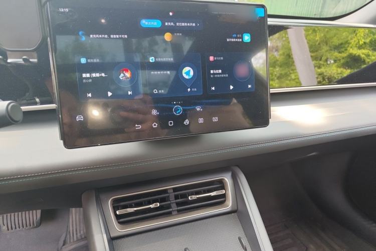 Used BYD Qin L 2024 DM-i 120KM Leading Model Audio And AC Panel