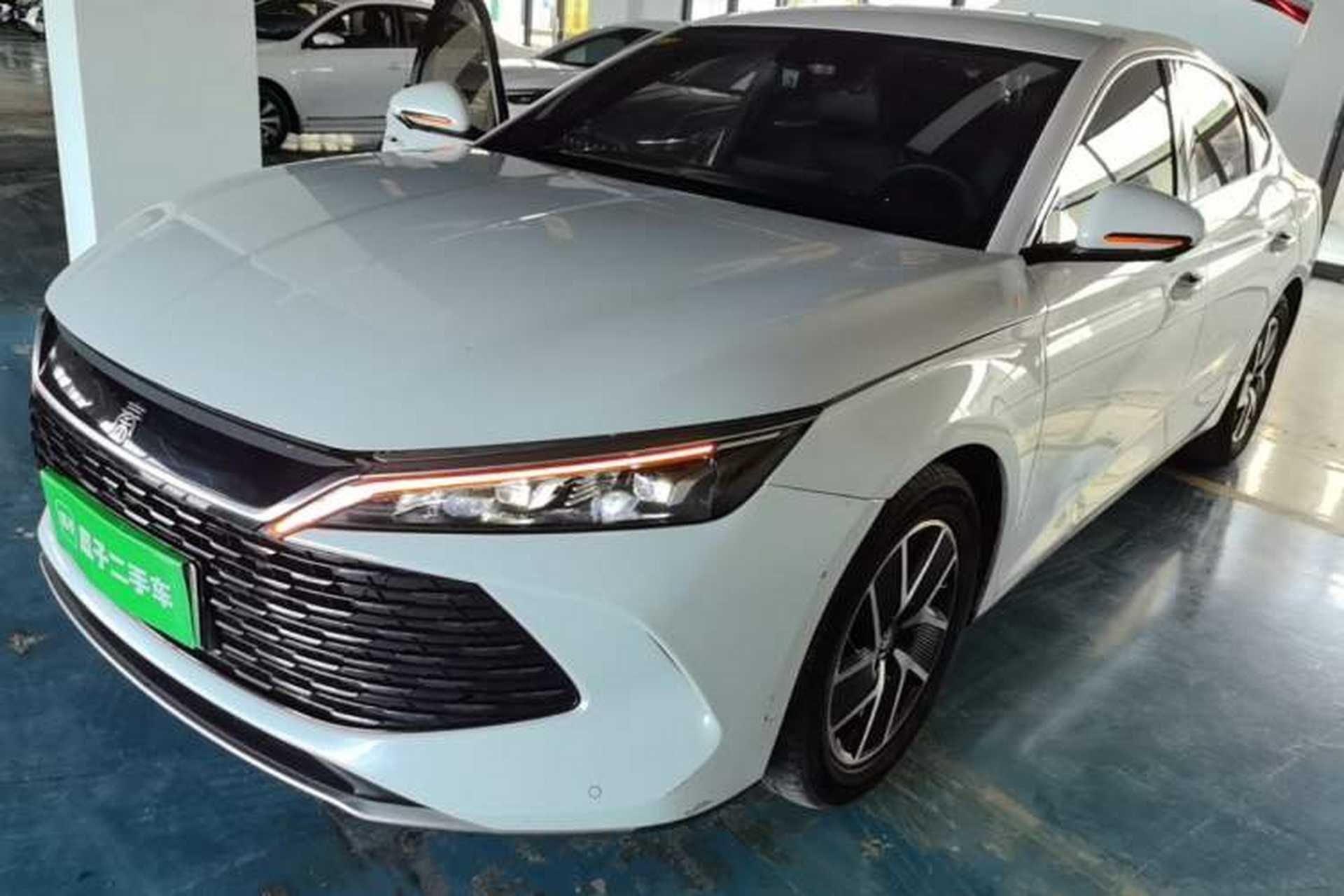 Used BYD Qin L 2024 DM-i 80KM Beyond Model Front Left 45 Deg