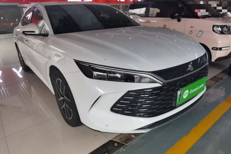 Used BYD Qin L 2024 DM-i 80KM Beyond Model Front Right 45 Deg