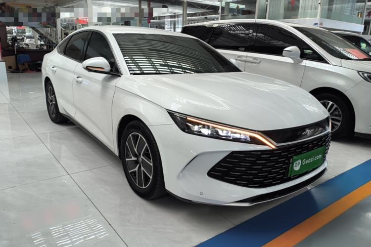 Used BYD Qin L 2024 DM-i 80KM Beyond Model Front Right 45 Deg