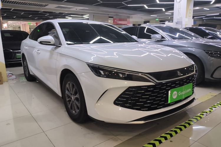 Used BYD Qin L 2024 DM-i 80KM Leading Model Front Right 45 Deg