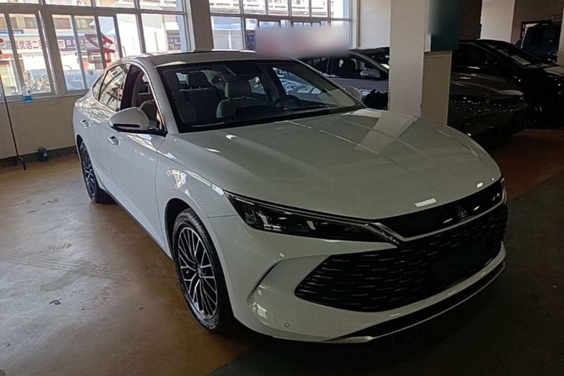 Used BYD Qin L 2024 DM-i 120KM Excellence Model Front Right 45 Deg
