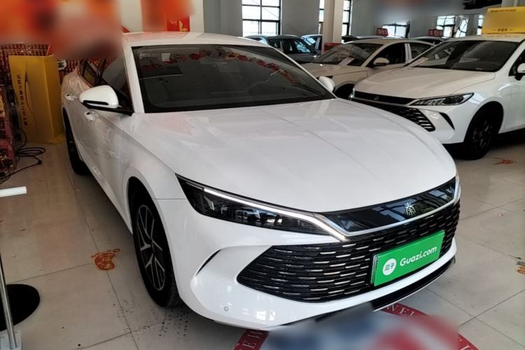 Used BYD Qin L 2024 DM-i 80KM Beyond Model Front Right 45 Deg