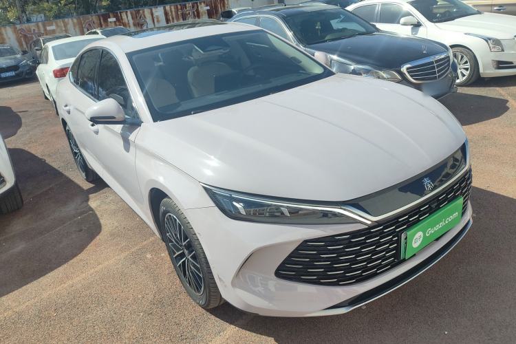 Used BYD Qin L 2024 DM-i 120KM Excellence Model Front Right 45 Deg
