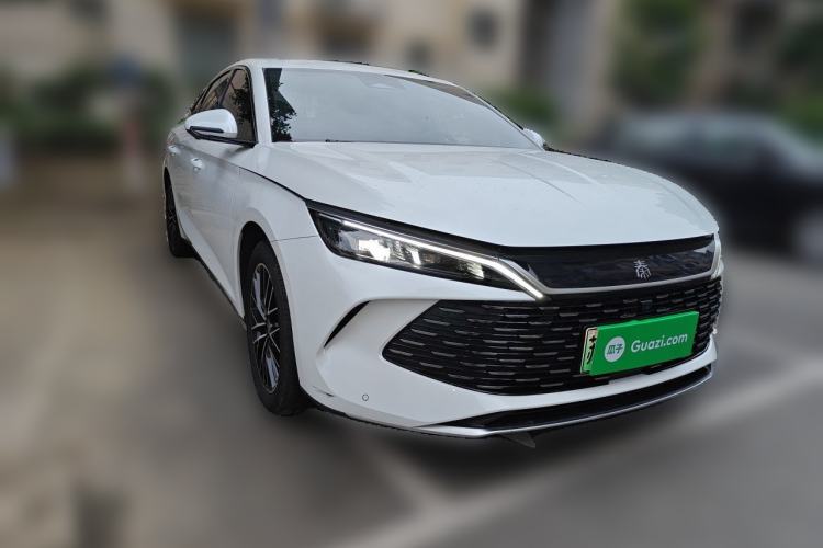 Used BYD Qin L 2024 DM-i 120KM Excellence Model Front Right 45 Deg