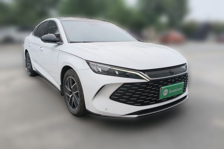 Used BYD Qin L 2024 DM-i 80KM Beyond Model Front Right 45 Deg