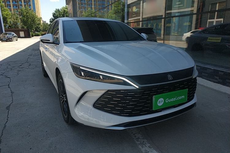 Used BYD Qin L 2024 DM-i 120KM Excellence Model Front Right 45 Deg