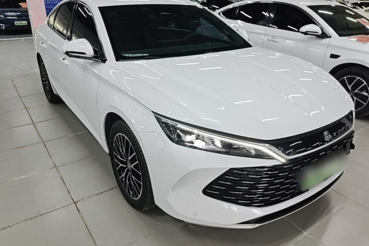 Used BYD Qin L 2024 DM-i 120KM Excellence Model Front Right 45 Deg
