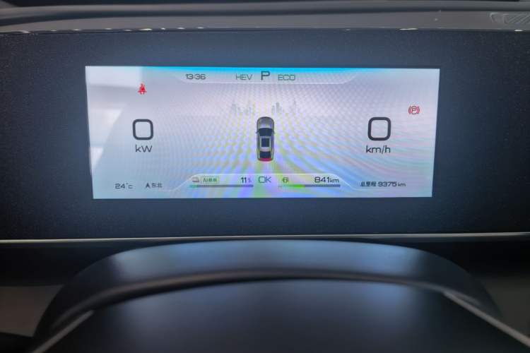 Used BYD Qin L 2024 DM-i 80KM Beyond Model Instrument Cluster