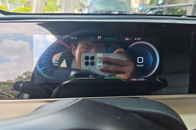 Used BYD Qin L 2024 DM-i 80KM Beyond Model Instrument Cluster